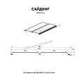 Сайдинг МЕТАЛЛ ПРОФИЛЬ Lбрус-XL-14х335 (MattMP-20-7024-0.5)