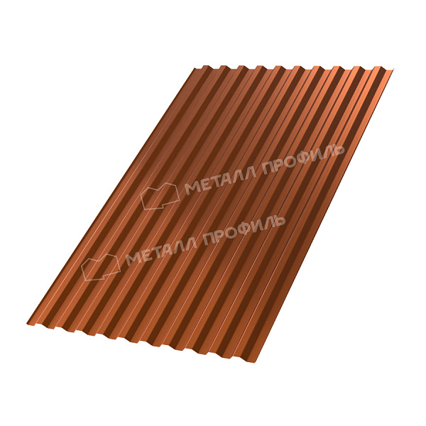 Профилированный лист С-21x1000-B (AGNETA_Д-03-Copper-0,5), который вы можете заказать по цене 46.54 руб..