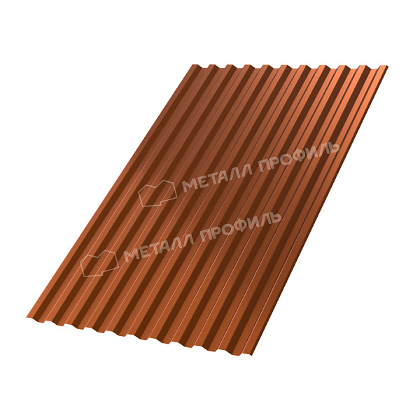 Профилированный лист С-21x1000-A (AGNETA_Д-03-Copper-0,5), стоимость 46.54 руб.: купить в Гомеле.