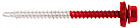 Купить долговечный Саморез 4,8х70 RAL3020 (красный насыщенный) от Компании Металл Профиль.